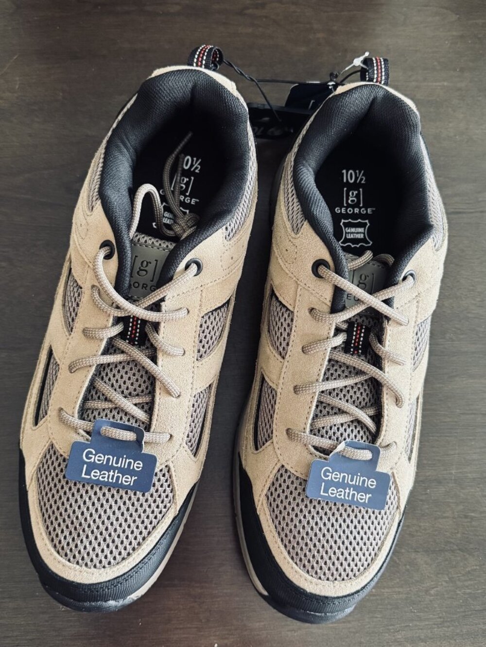 Men’s Rugged Sneakers, Size 10-1/2